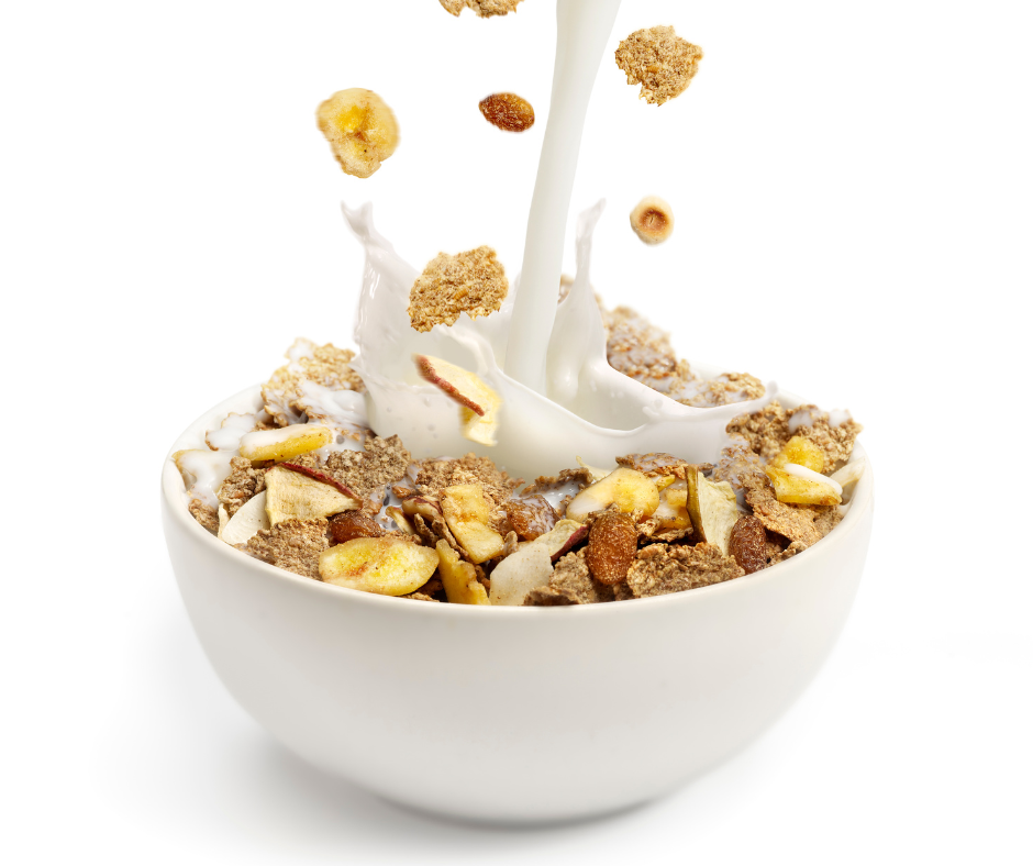 Cereal cocout milk